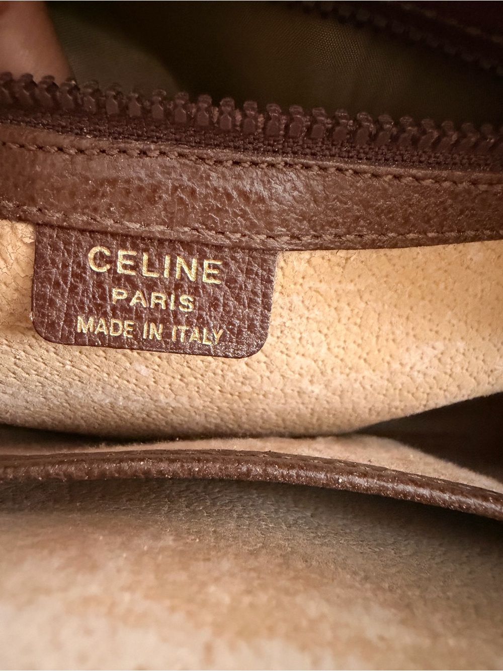 Vintage Celine Paris Brown Leather Top Handle Bag 🤎✨ - Picture 13 of 14